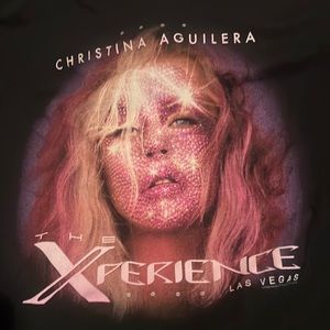 Christina Aguilera Experience Photo Tee XL